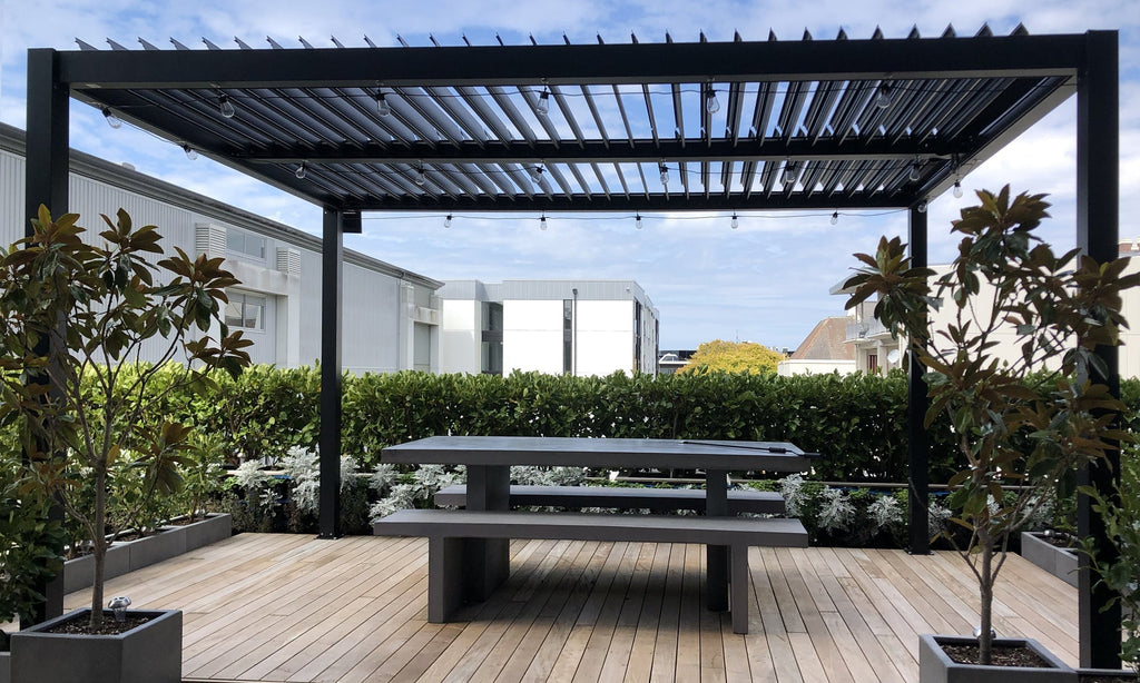 How to build a pergola on a deck