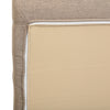 4 Place Seating  Brown Outdoor Compressed Foam Sectional Sofas and Ottoman Set