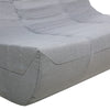 Gray Outdoor Compressed Foam Sofa
