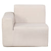 4 Place Seating  Beige Outdoor Compressed Foam Sectional Sofas and Ottoman Set