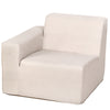 2 Place Seating  Beige Outdoor Compressed Foam Sectional Sofas