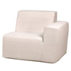 4 Place Seating  Beige Outdoor Compressed Foam Sectional Sofas and Ottoman Set