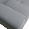 2 Place Seating  Gray Outdoor Compressed Foam Sectional Sofas