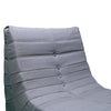 Gray Outdoor Compressed Foam Loveseat Sofa
