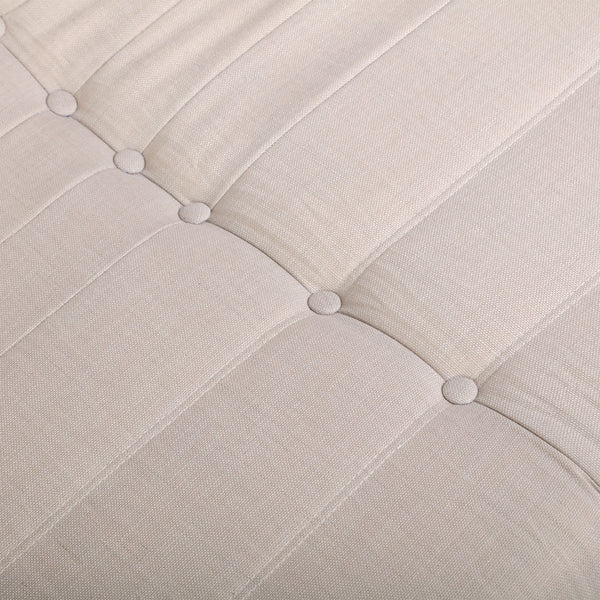 Beige Outdoor Compressed Foam Sofa