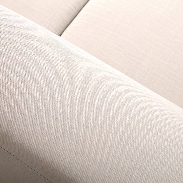 2 Place Seating  Beige Outdoor Compressed Foam Sectional Sofas