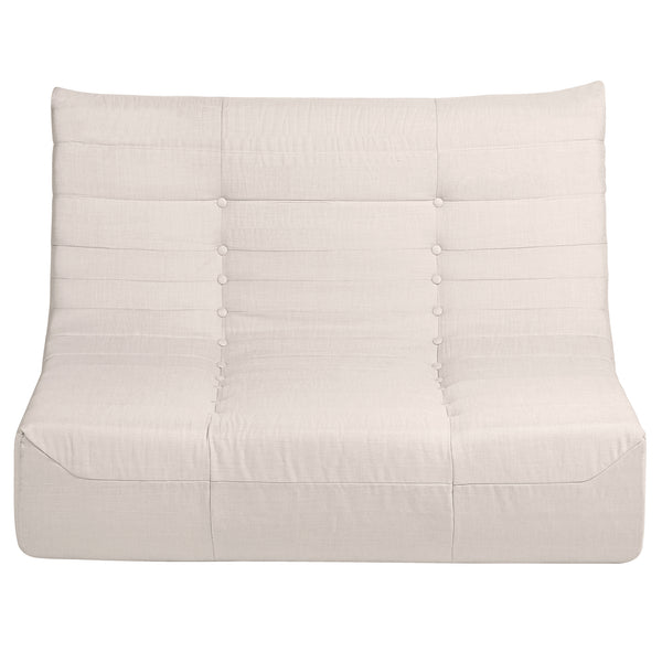 Beige Outdoor Compressed Foam Sofa