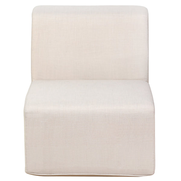 4 Place Seating  Beige Outdoor Compressed Foam Sectional Sofas and Ottoman Set