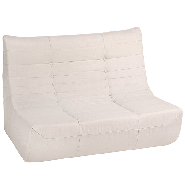 Beige Outdoor Compressed Foam Sofa