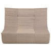 Brown Outdoor Compressed Foam Sofa