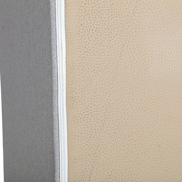 Gray Outdoor Compressed Foam Loveseat Sofa