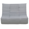 Gray Outdoor Compressed Foam Sofa
