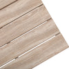 4 Place Seating  Beige Outdoor Compressed Foam Sectional Sofas and Ottoman Set