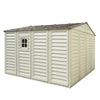 10.5x10 ft Vinyl Shed With Foundation 40224 04