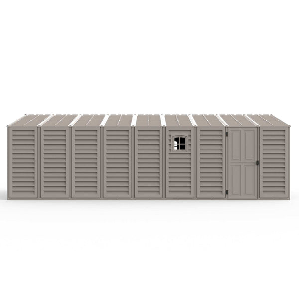 10.5x23 ft Vinyl Garage Shed 15326 04