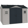 DuraMax 10.5×8 ft APEX PRO Storage Shed With Foundation Kit 40116