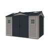 DuraMax 10.5×8 ft APEX PRO Storage Shed With Foundation Kit 40116