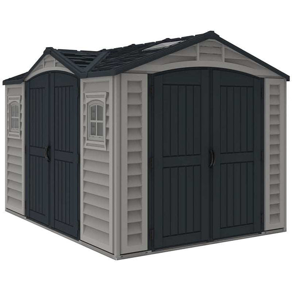 DuraMax 10.5×8 ft APEX PRO Storage Shed With Foundation Kit 40116