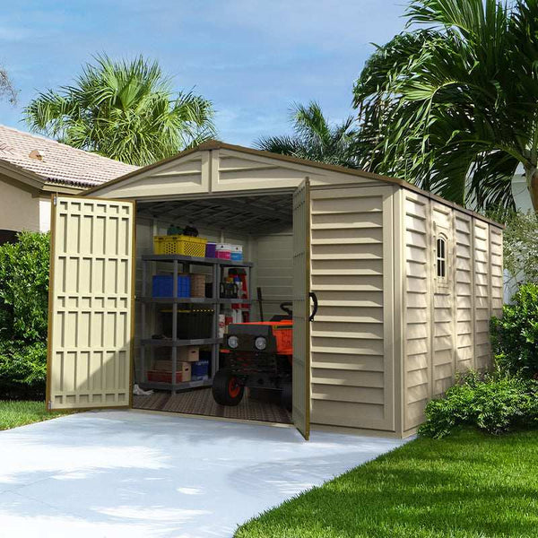 10x13 ft Plus Vinyl Storage Shed 04