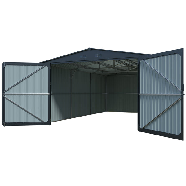 13x20 ft Metal Storage Shed Plus CheryLife