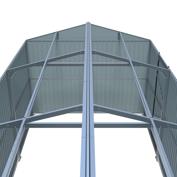 13x20 ft Metal Storage Shed Plus CheryLife