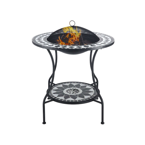 30" Outdoor Fire Pit Dining Table - CheryLife