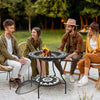 30" Outdoor Fire Pit Dining Table - CheryLife