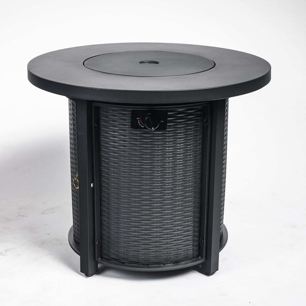 30 inch Propane Round Fire Pit Table