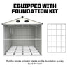 8x6 FT Metal Storage Shed new 03