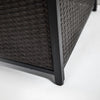 35 Inch Square Outdoor Propane Gas Fire Pit Table 50,000 BTU Heater with Lava Rock Filler