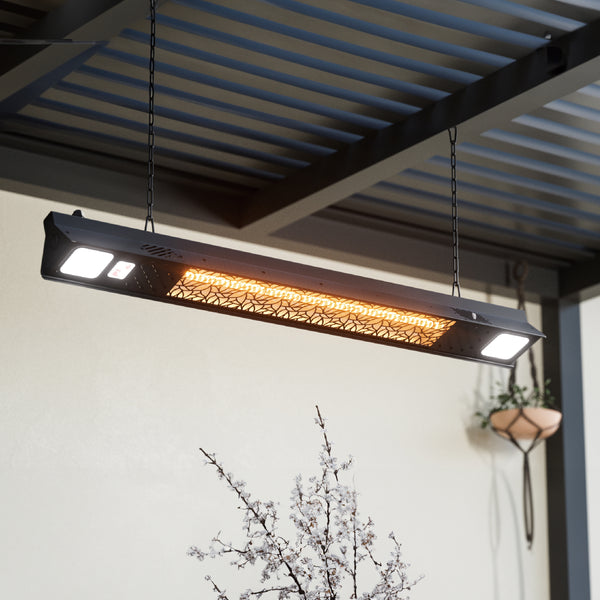 1500W Wall Mounted Infrared Heater with Carbon Fiber Tube