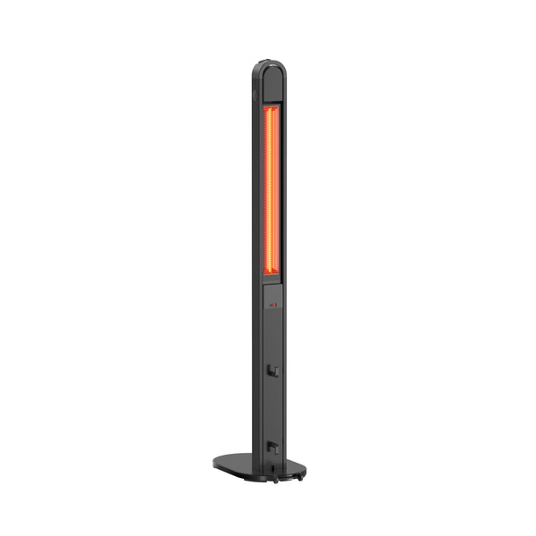 1500W Infrared Adjustable Angle Tower Heater with Carbon Fiber Tube