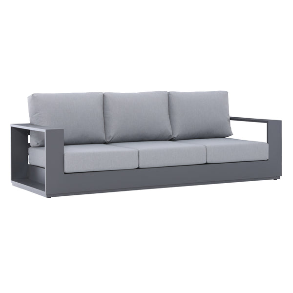 5 Place Seating Ficarazzi Outdoor Conversation Sofa Set with Coffee Table