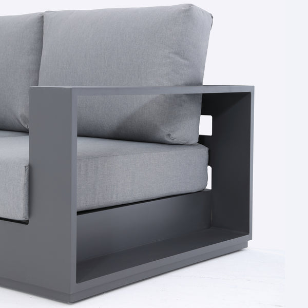 5 Place Seating Ficarazzi Outdoor Conversation Sofa Set with Coffee Table