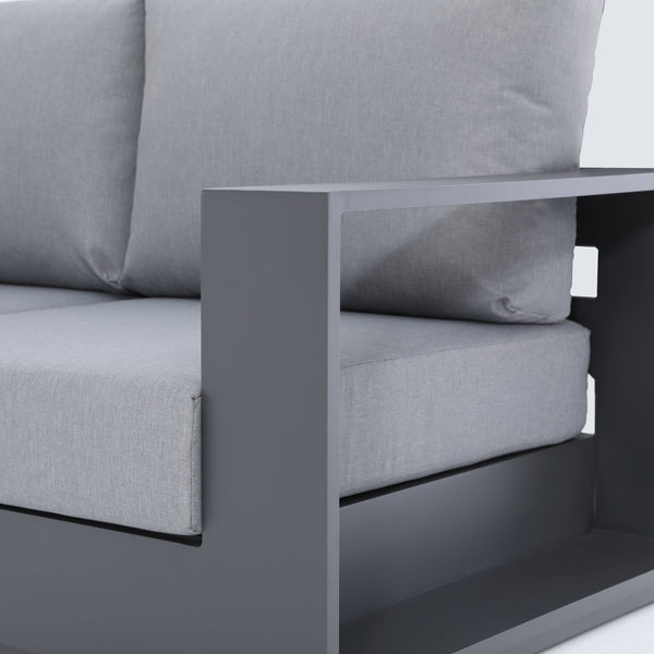 5 Place Seating Ficarazzi Outdoor Conversation Sofa Set with Coffee Table