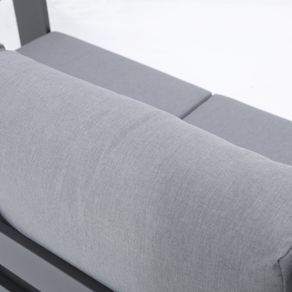 5 Place Seating Ficarazzi Outdoor Conversation Sofa Set with Coffee Table