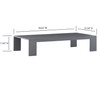 5 Place Seating Ficarazzi Outdoor Conversation Sofa Set with Coffee Table