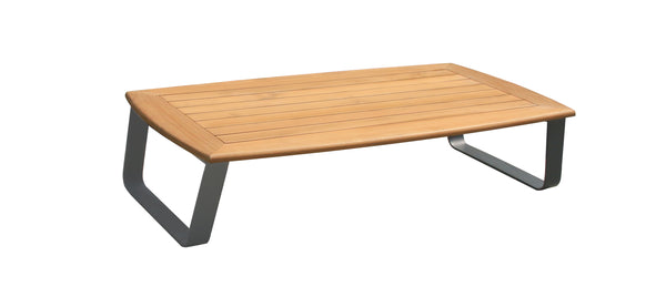 5 Place Seating Palazzolo Outdoor Teak Patio Conversation Set with Cushioned Chairs and Coffee Table
