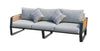 5 Place Seating Palazzolo Outdoor Teak Patio Conversation Set with Cushioned Chairs and Coffee Table