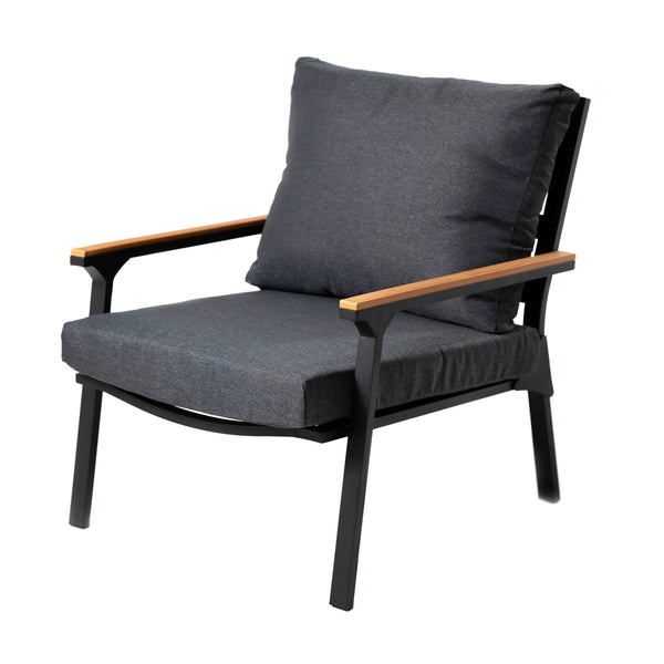 4 Place Seating Outdoor Patio Conversation Set with Coffee Table