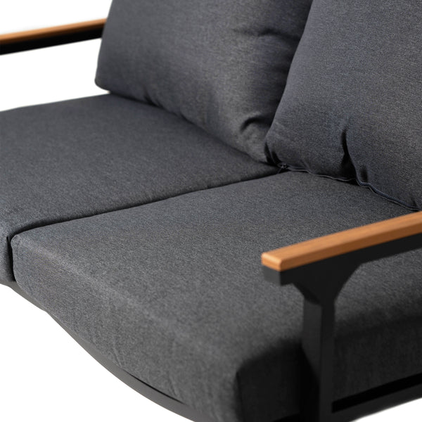 4 Place Seating Outdoor Patio Conversation Set with Coffee Table