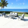 5 Place Seating Outdoor Patio Conversation Set with Coffee Table