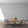 6 Place Seating Yellow Outdoor Patio Dining Chairs and Table Set