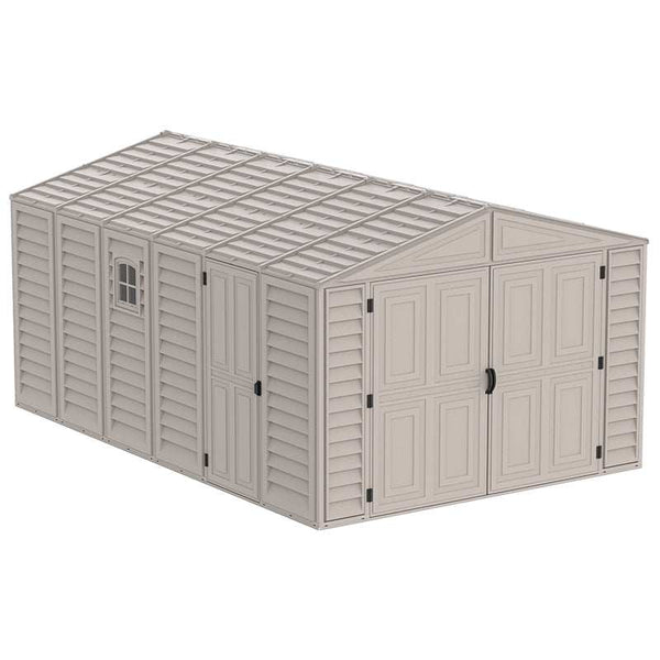 DuraMax 10.5x15.5 ft Vinyl Garage storage 01