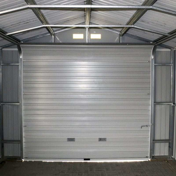 DuraMax_12x26_ft_Metal_Garage_Shed_09