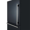 Forno Milano 2-Piece 62-Inch Freestanding Dual Bottom Freezer Refrigerator in Black – 34.4 cu.ft, Touch Control, Ice Maker