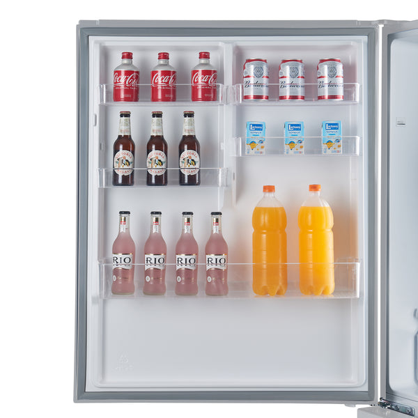 Forno Milano 2-Piece 62-Inch Freestanding Dual Bottom Freezer Refrigerator, Stainless Steel – 34.4 cu.ft, Touch Control, Ice Maker