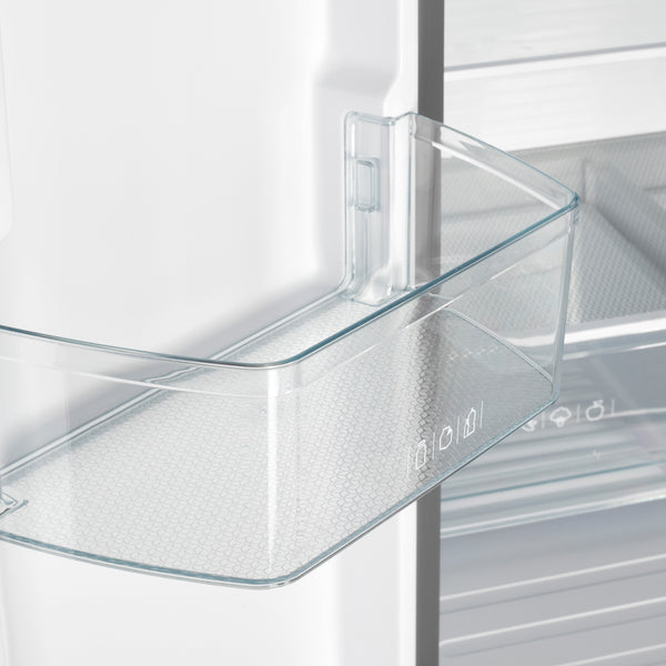 Forno Gallipoli 30-Inch French Door Refrigerator with Bottom Freezer, 17.5 cu.ft Capacity, Stainless Steel, No Frost Technology, Built-In Ice Maker, Energy Efficient