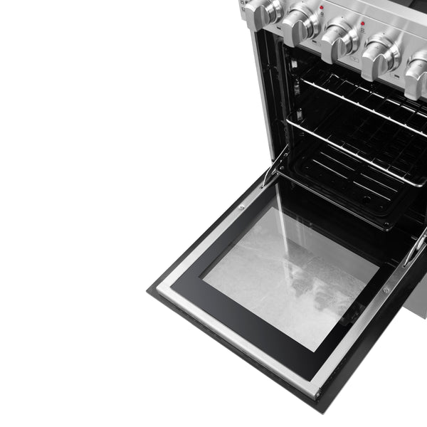 Forno Pallerano 20 Inch Freestanding Electric Range, Compact Design