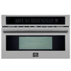 Forno Oliena 30-Inch Compact Oven and 1000 Watt Microwave, 1.6 cu.ft, Convection Oven